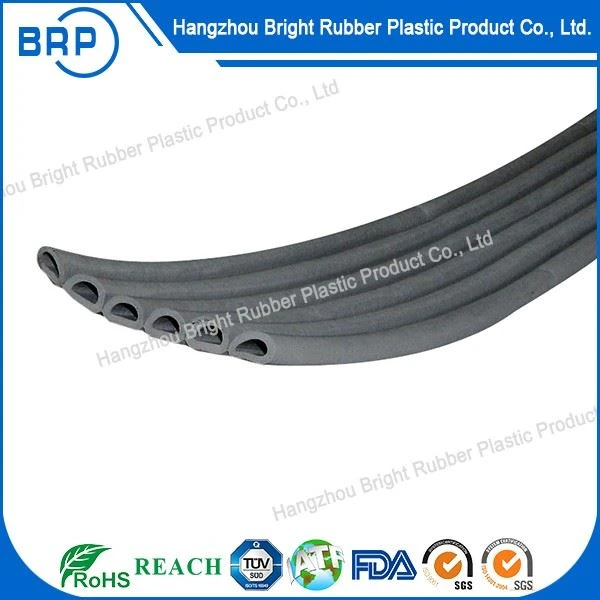 EPDM/NBR/Silicone Soft Soundproof Waterproof Extrusions Rubber Sponge Hollow Profiles