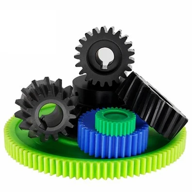 -ymwrthedd Olew Lliwgar Plastic Gear for Machine