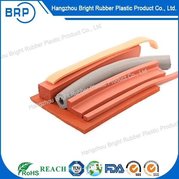 Foam Silicone Extrusion Profile For Sealing