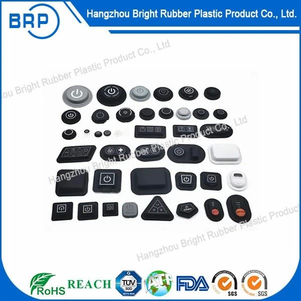 Customized Silicone Rubber Push Button Kepad With Printing