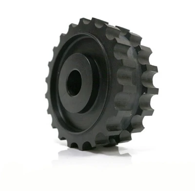 Tsieina Custom Gadwyn Diwydiannol Rwber Olwyn Roller Nylon Sprocket Gear
